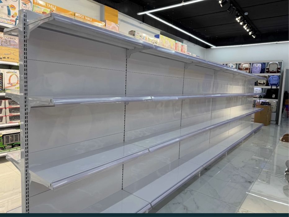Dokon va Super marketlar uchun metal stelaj polkalar
