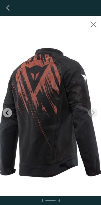Dainese Herosphere Tex Jacket black/red