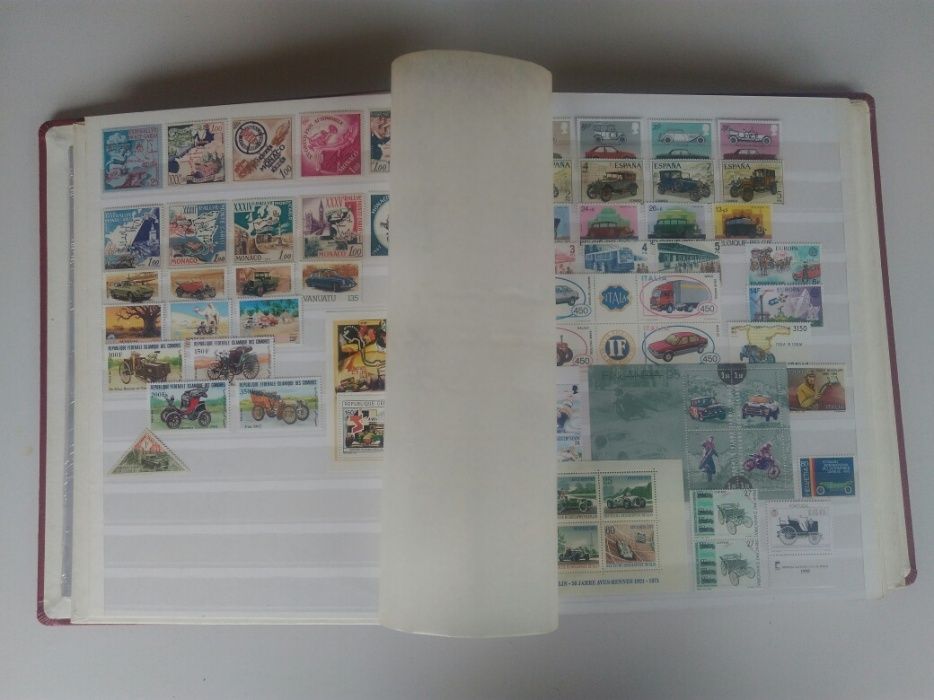 Разпродажба на най-богатата колекция от пощенски марки с автомобили