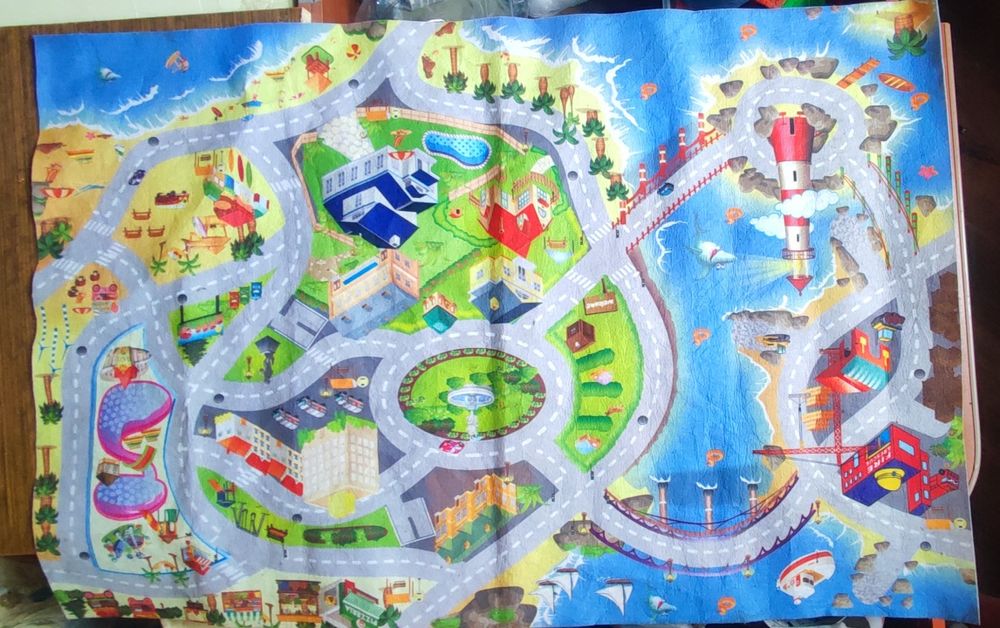 Детские коврики-городки