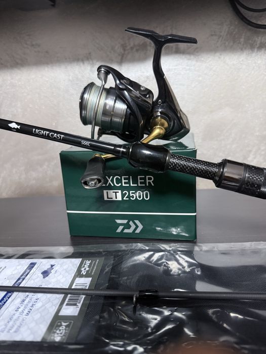 Спининг Last Cast-Light cast Daiwa Exceler lt2500