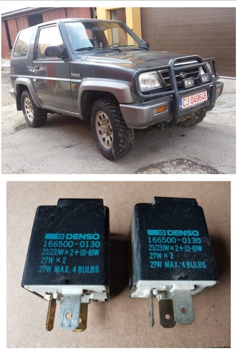 Releu semnalizare original daihatsu feroza 1.6i 16v Denso 166500- 0130