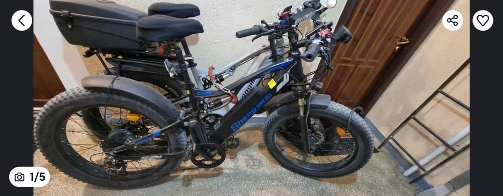 Bicileta electrica shengmilo mx03