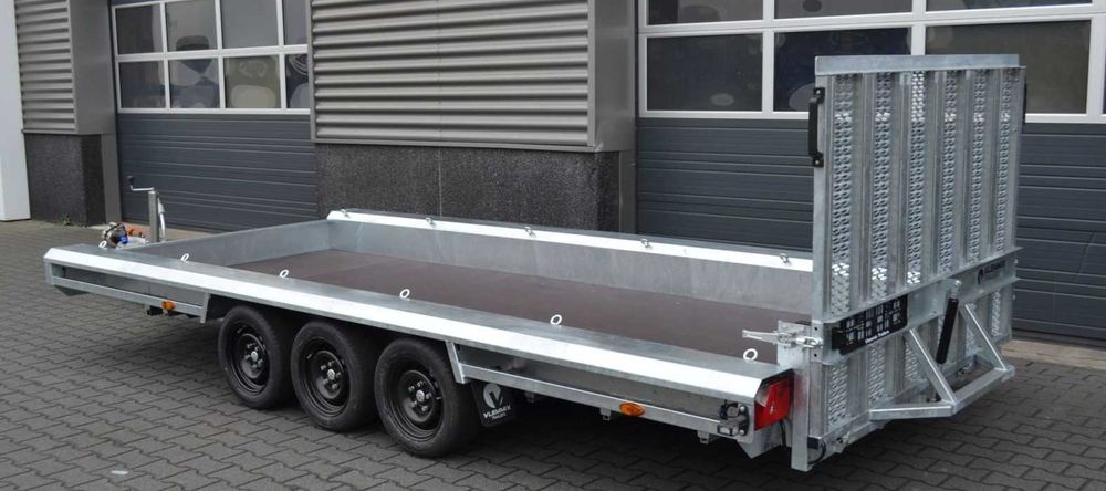 НОВО ремарке за строителна техника VLEMMIX MT400 3500kg