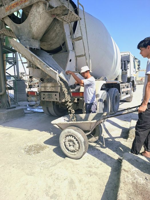 Suyuq beton maxsuloti 100 markadan 700 markagacha sifatli
