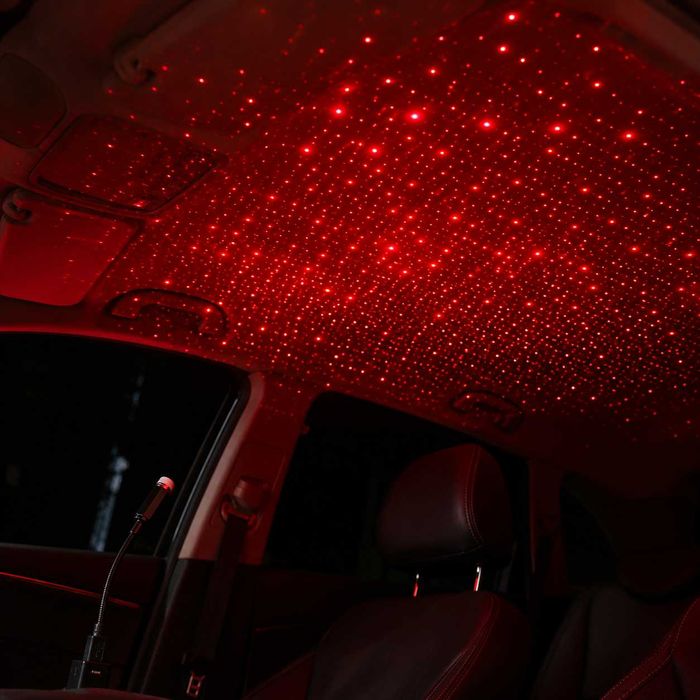 Звезден проектор за автомобил - USB, LED
