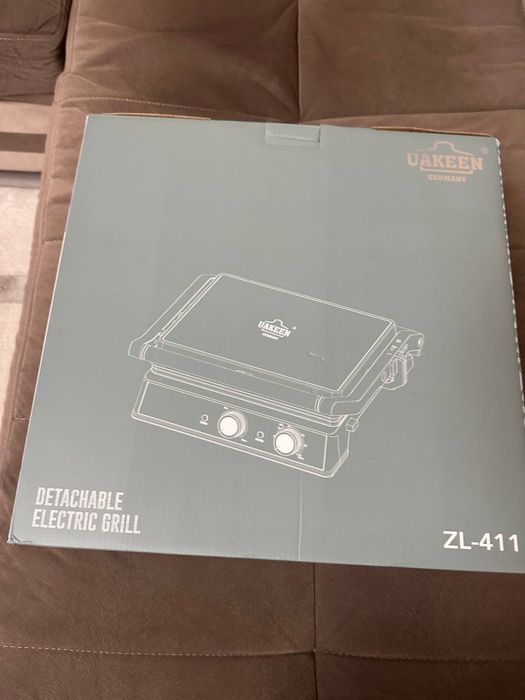Электрический гриль UAKEEN ZL-411 (новый)
