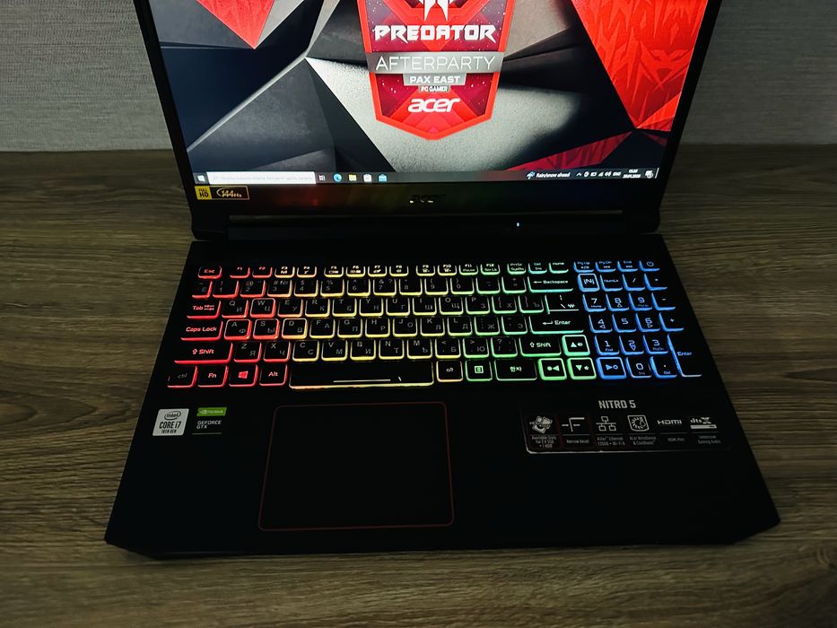 ACER Nitro Core i7-12 Ядерный+GTX1660Ti-6 ГБ Видеокарта
