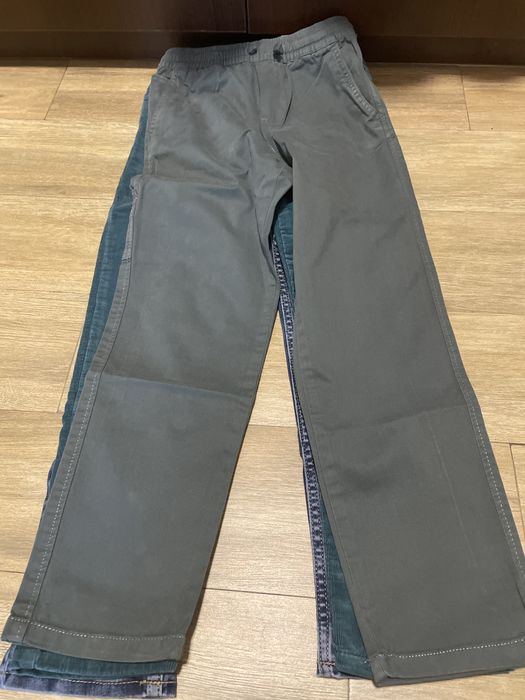 Vând pachet cu trei perechi de pantaloni și hăinuță pufoasă!