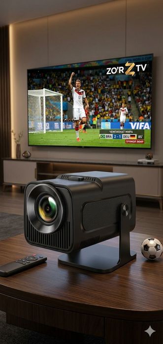 HY320 mini смарт проектор 4K Android 1000 каналы и фильмы