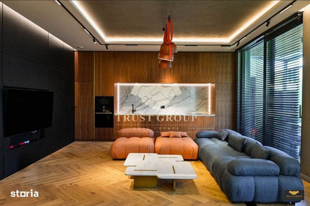 Vila 5 camere Pipera | Ultramodern mobilata & utilata | Piscina & sala