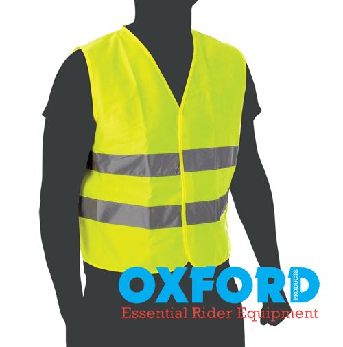 Oxford bright vest packaway Мото светлоотразителна жилетка Мотори Пист