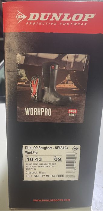 Спец. резиновые сапоги “Dunlop”