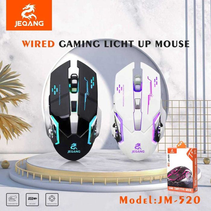 Игровая мышка JEQANG mouse mishka USB