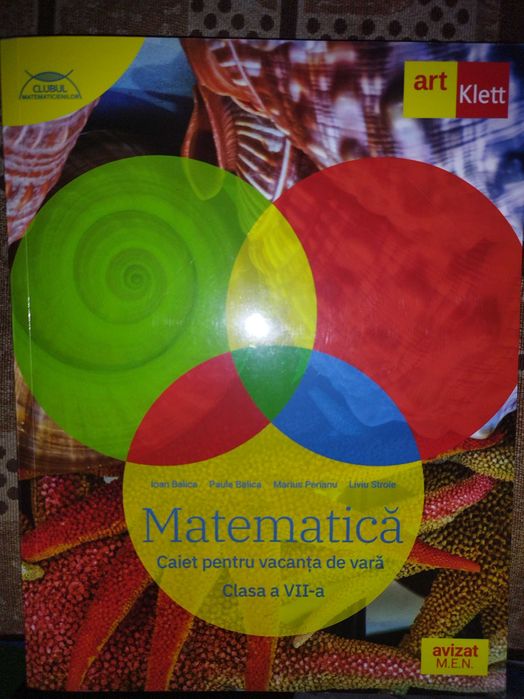 Culegeri de matematica si carte de gramatica clasa a 7 a