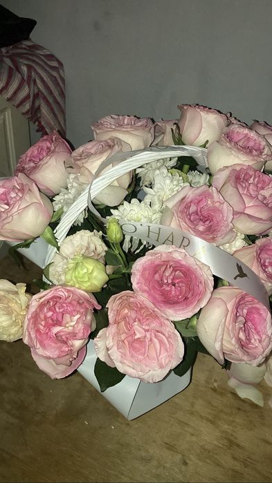 Цветы свежый 25роза