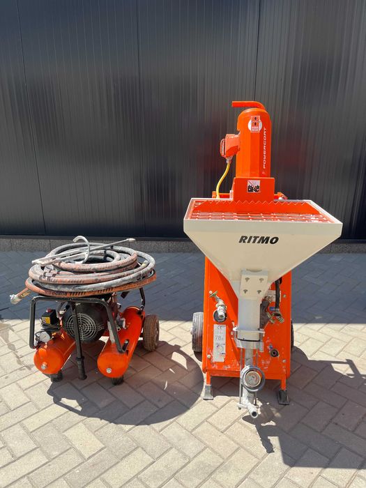 Masina de tencuit , Pft ritmo , pompa glet , decorativa , adeziv , powercoat