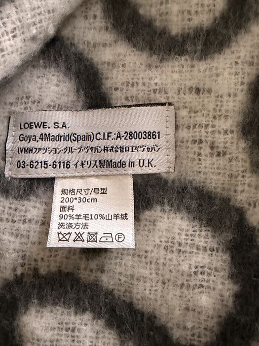 Fular Loewe gri Premium