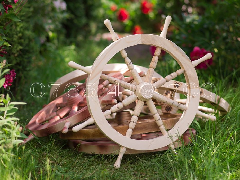 Roata lemn- roti lemn decorative