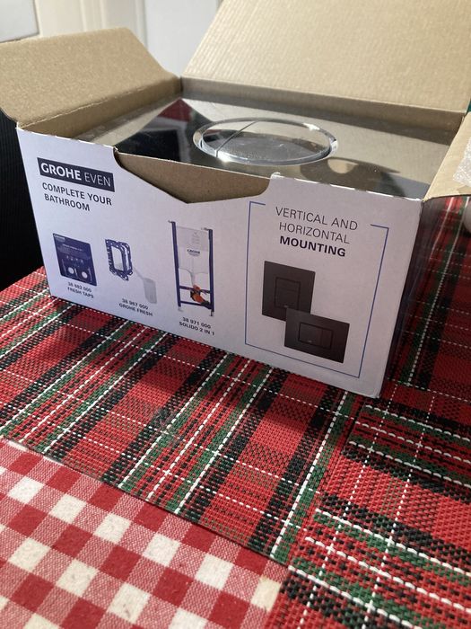 Clapeta WC  Grohe Nova Cosmopolitan - crom mat