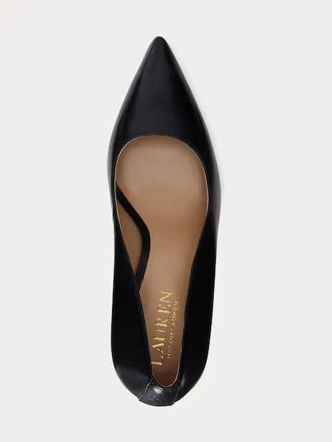 Lauren Ralph Lauren LINDELLA II LEATHER PUMP - Classic heels - black