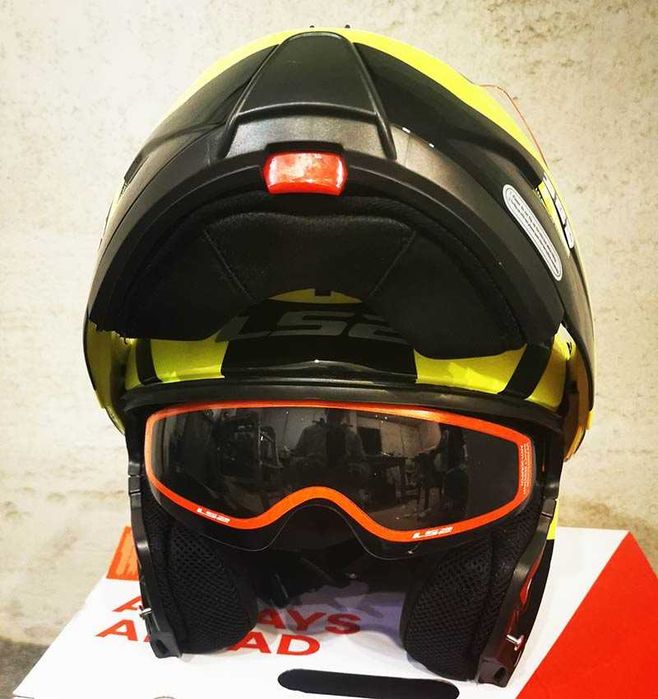 НОВА модуларна КАСКА шлем LS2 STROBE размер XS за мотоциклет , АТВ