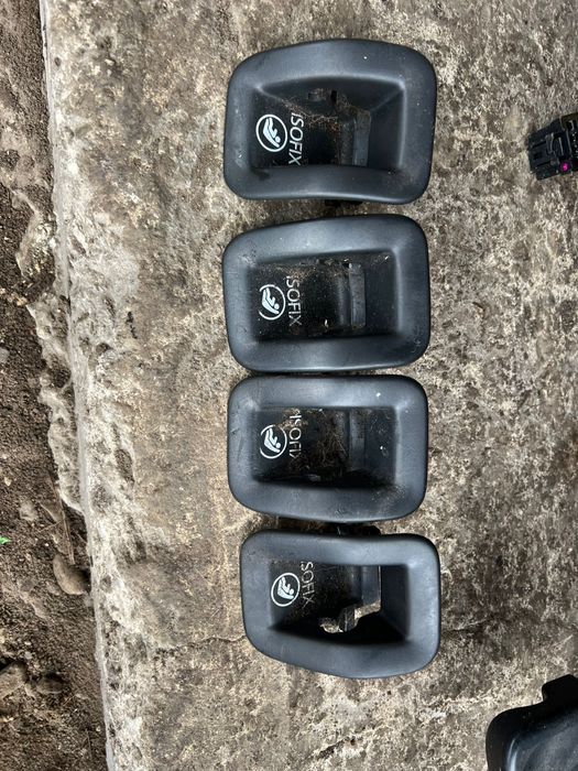 Салон Ауди AUDI A4 B8 черен кожа обикновен ном 209