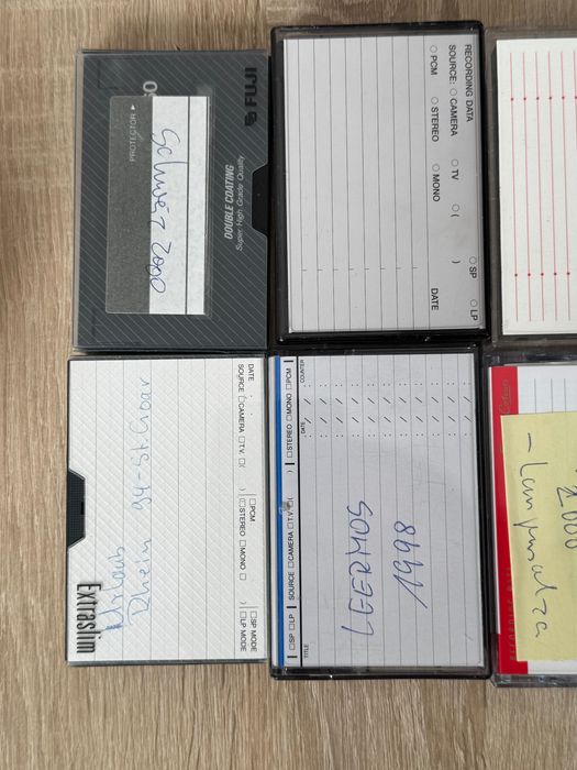 Lot 10 casete video 8 mm