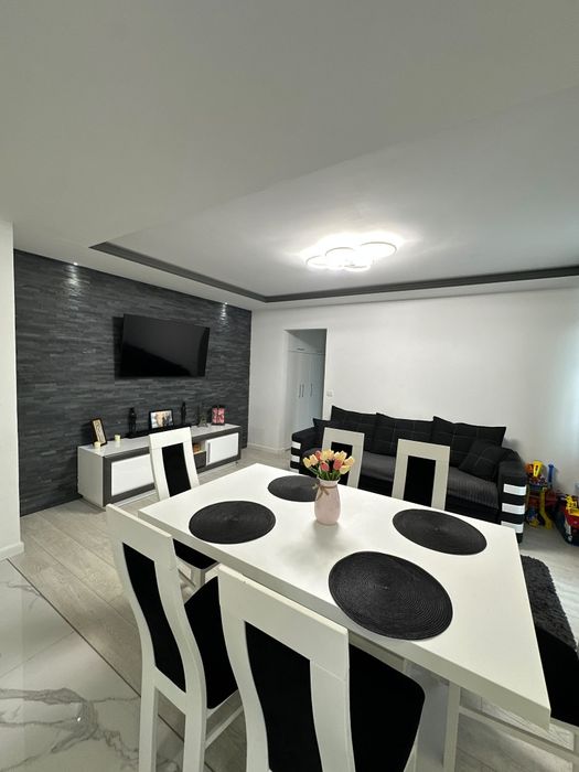 Apartament modern 46 mp, balcon mobilat și utilat complet renovat premium Ilba, zonă liniștită 53.000 € negociabil