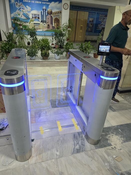 Турникет, Face ID, система СКУД, турникет установка и шлагбаумы