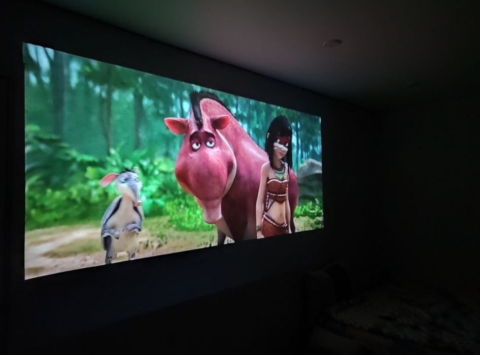 Проектор с полотном