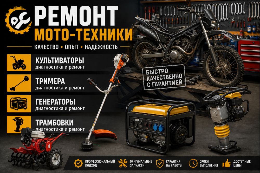 Ремонт бензотнхники