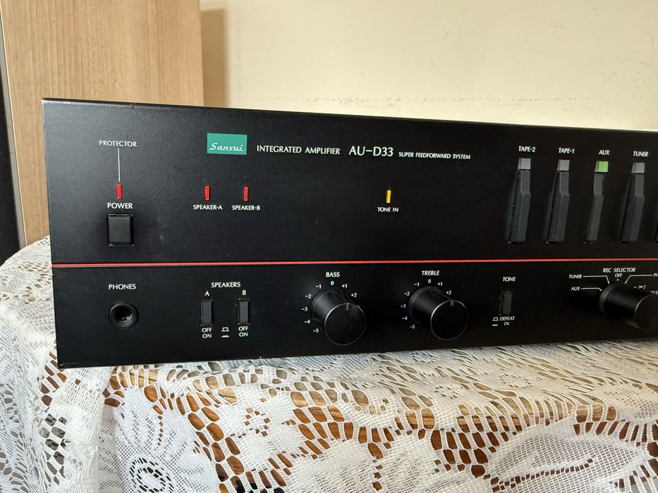 Sansui AU-33 Качествен стерео усилвател