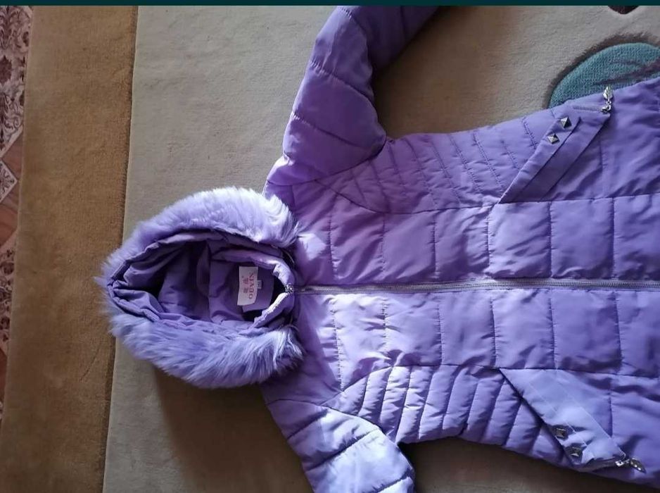 Куртка и шапка тёплые