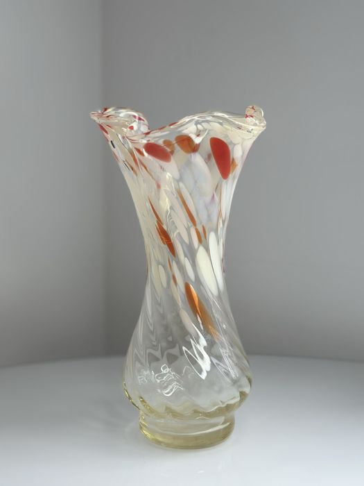 Вазы винтаж стекло посуда ретро