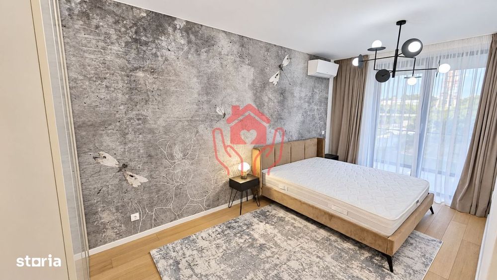 Baneasa Shopping City-3 camere mobilier ROVERE I parc I scoli I garaj