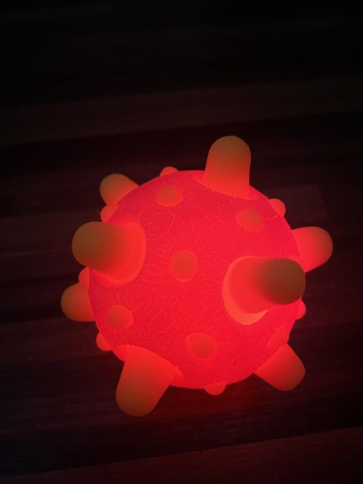 Игрушечный селиконовый мяч