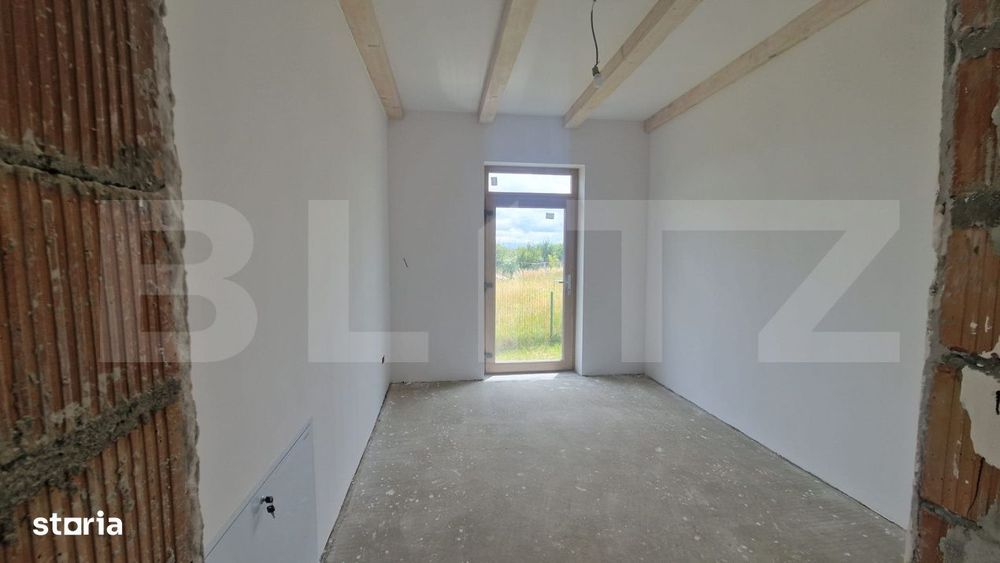 Casa 4 camere, 2 bai, 120 mp, teren 800 mp - Bod- finalizata