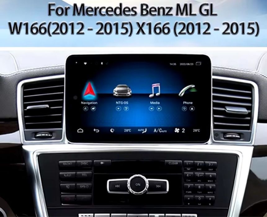 Navigatie Mercedes ML GL W166