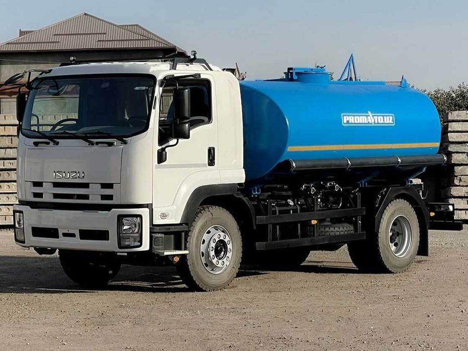 Водовоз для питьевой воды 10 м³ на базе ISUZU FVR34K