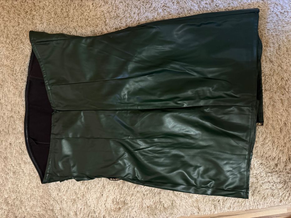 Кожена рокля Shein