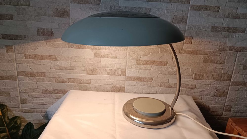 Стара настолна лампа - BAUHAUS - VEB Leuchtenbau - 1960"г. - №3