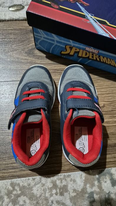 Ghete Spiderman cu led baieti