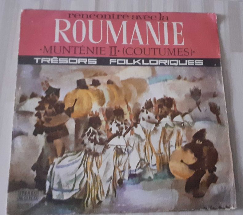 Vand viniluri seria Rencontre avec la Roumanie, 30 lei buc