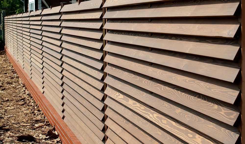 Жалюзи металлический забор