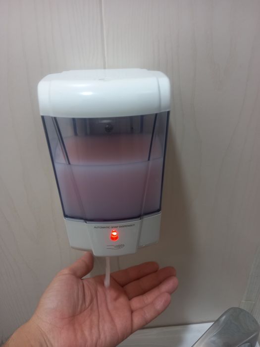 Suyuq sovun sensorli dozator idish сенсорный дозатор