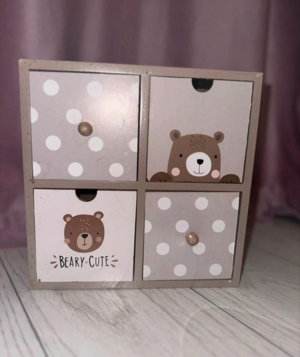 Etajera copii ursulet