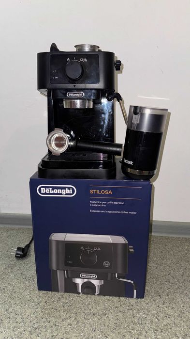 Espressor manual DeLonghi Stilosa + Râșniță Victronic - aproape noi