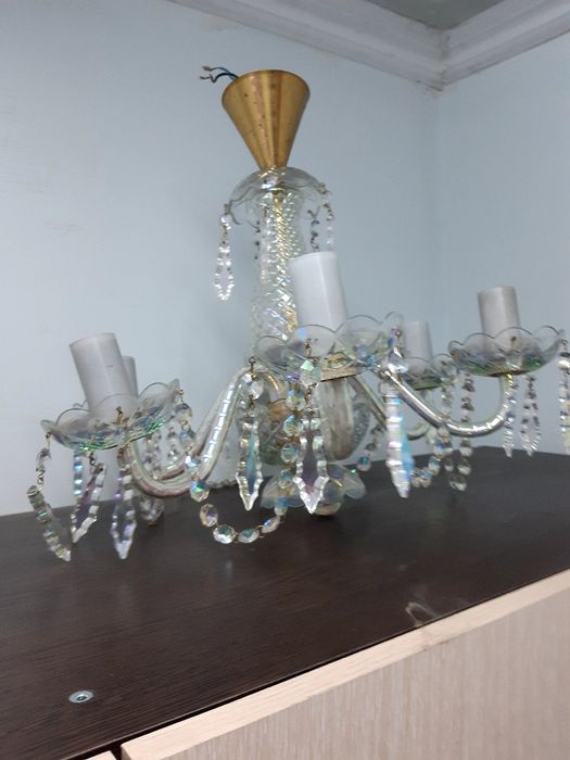 Люстра хрустальная Югославия