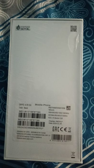 Смартфон Oppo 78A